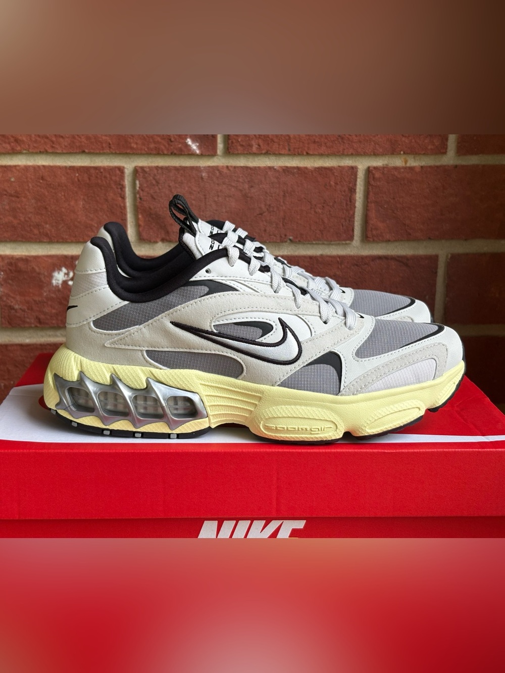 New Nike Zoom Air Fire Grey Silver Womens Sizes Sneakers NIB Athletic Shoes